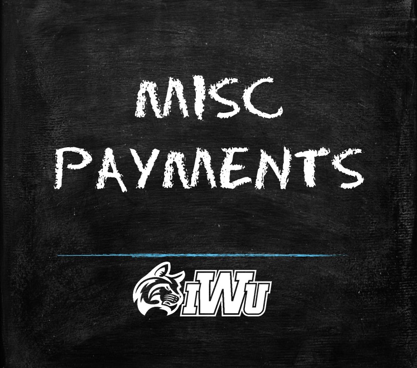 IWU Misc Payment IWUMISC Indiana Wesleyan University