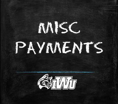 IWU Misc Payment
