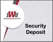 Security Deposit Payment
