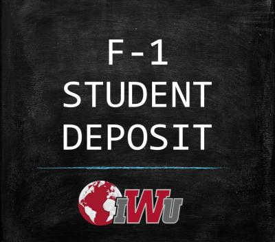 F-1 Student Deposit